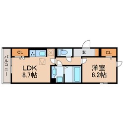 ルチェの物件間取画像